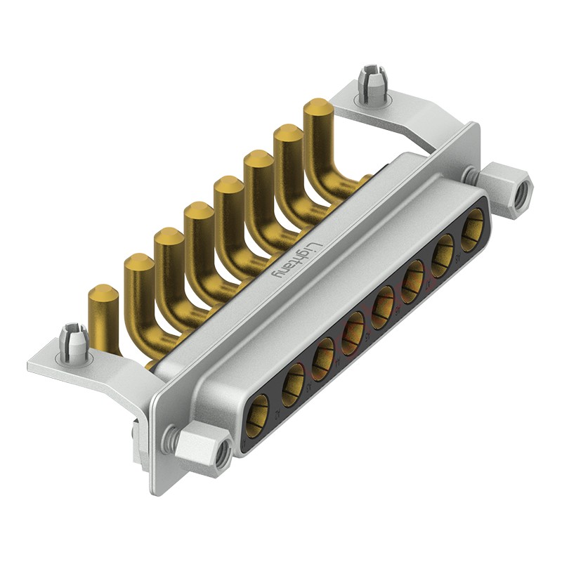 8W8母PCB彎插板/鉚支架10.8/大電流30A