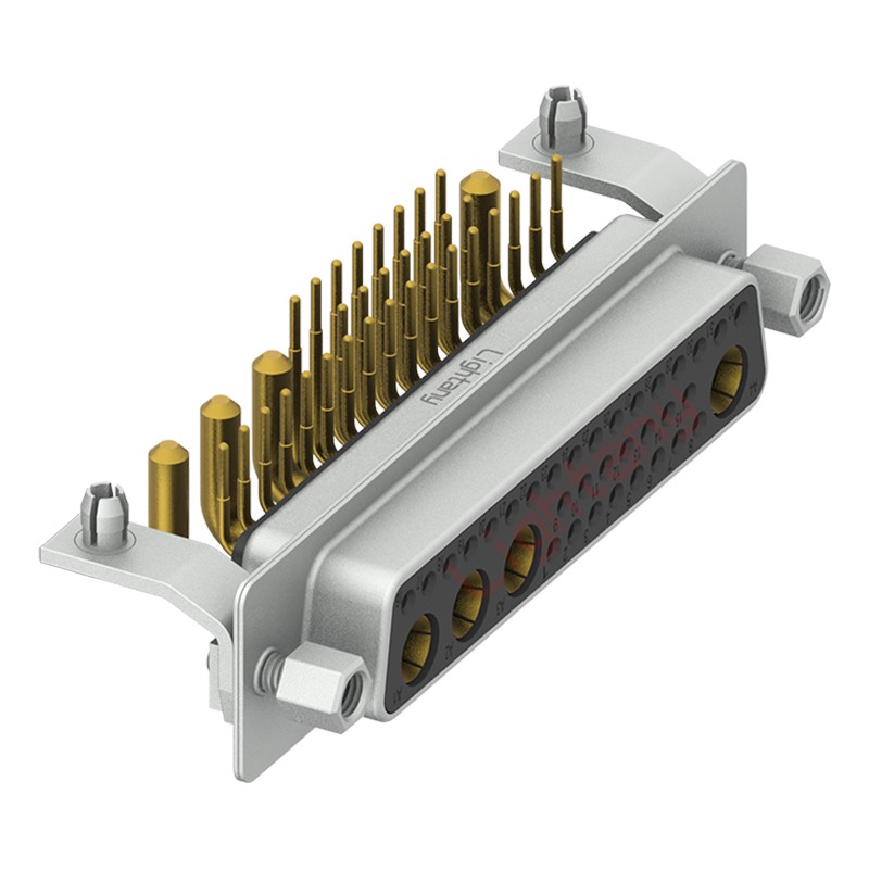 36W4母PCB彎插板/鉚支架12.2/大電流20A