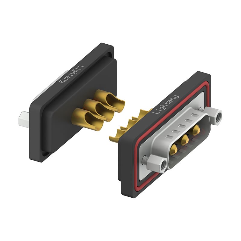 防水3W3公焊線式/鎖螺絲/大電流40A