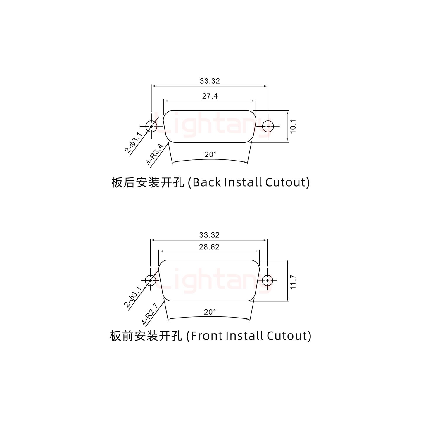 DB15母對(duì)母 轉(zhuǎn)接頭沖針