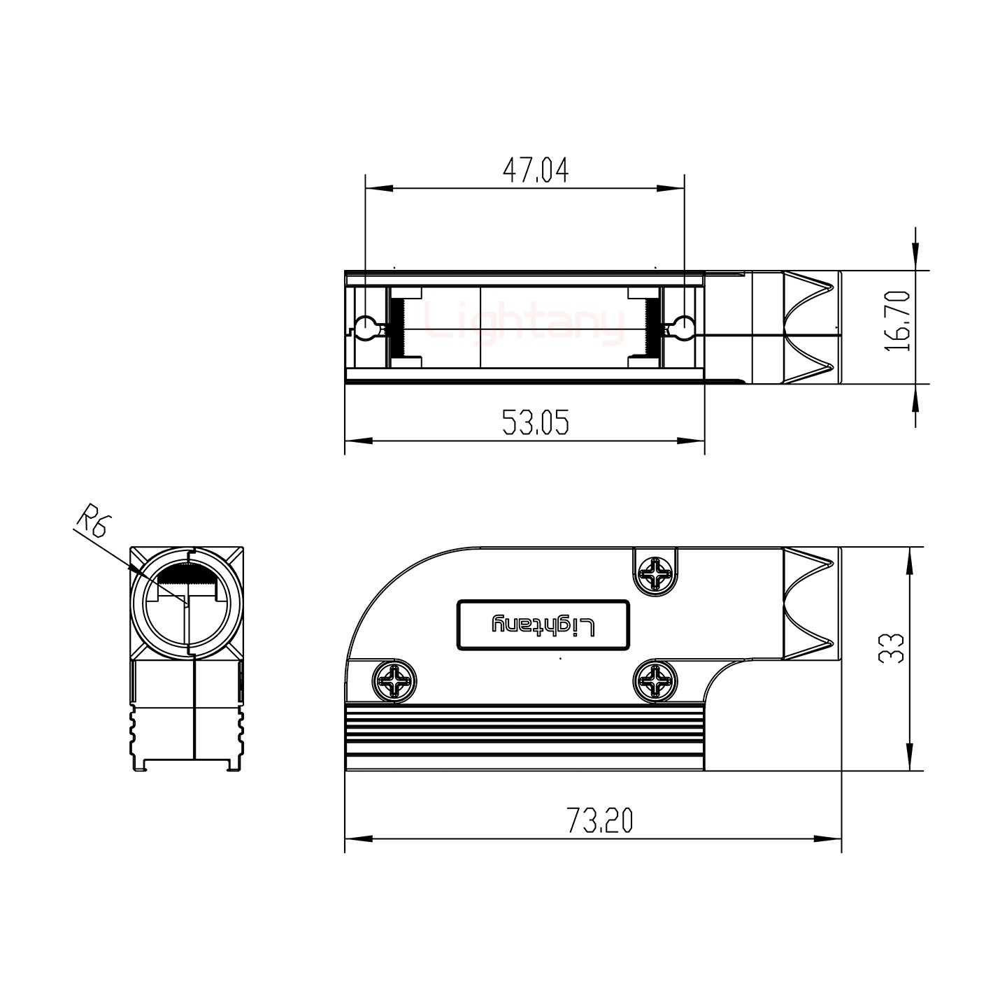 5W5公短體焊線30A+25P金屬外殼1015彎出線4~12mm