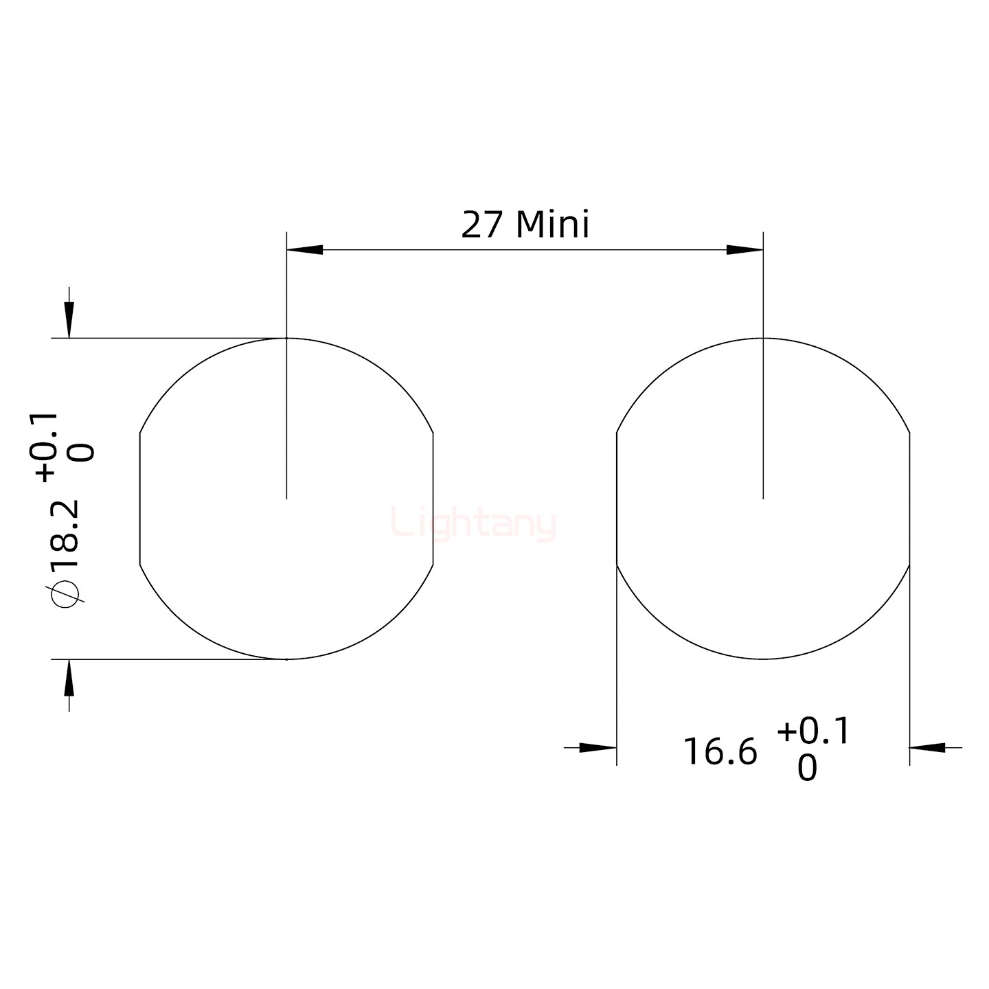 HHG.3B.002.CLLPV后螺母插座 真空密封