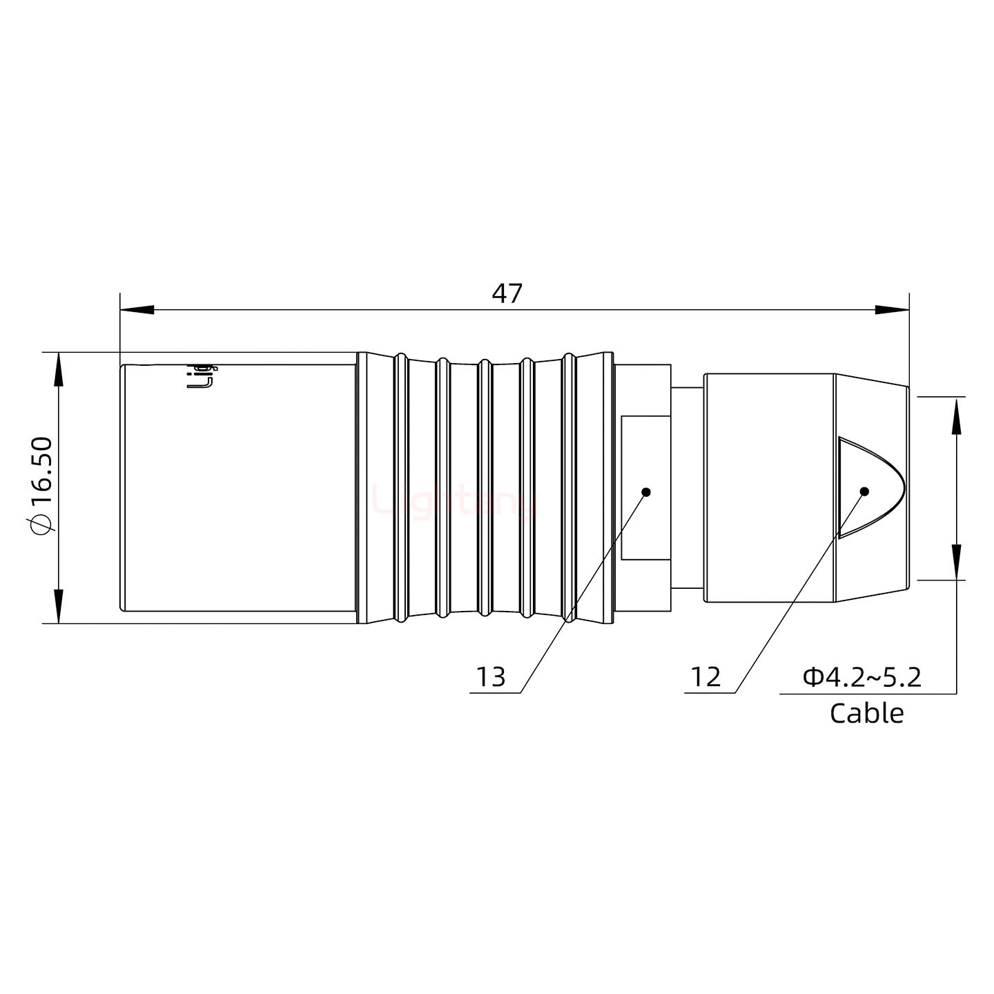 PHG.2B.016.CLLD52推拉自鎖浮動插座