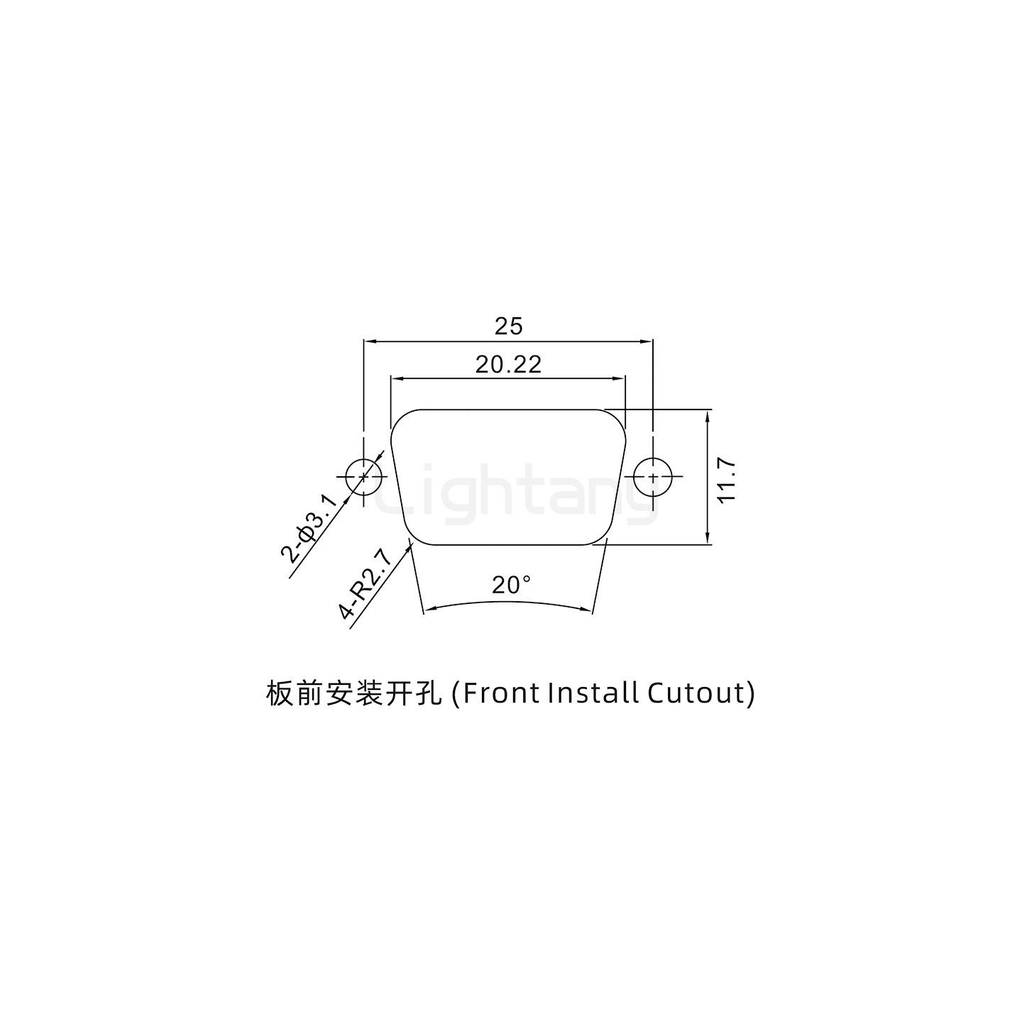 防水2W2公焊線式/鎖螺絲/大電流40A